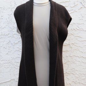 EUC Chic's Chocolate Brown Vest